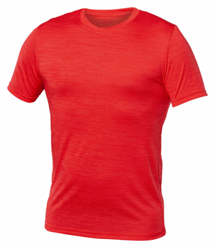 Image de M845 T-shirt pour homme, tissu chiné, dry fit