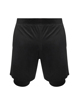 Image sur ST873 short unisexe de compression 2 en 1, dry fit