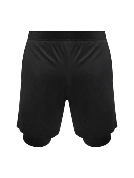 Image sur ST873 short unisexe de compression 2 en 1, dry fit